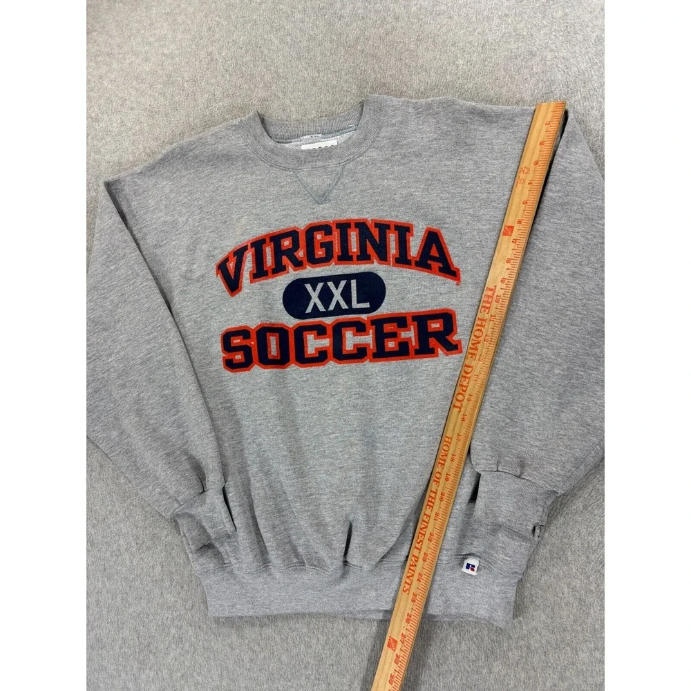 Virginia Cavaliers‎ Authentic Team Issue SOCCER Crew Sweatshirt (Men's XL) Gray